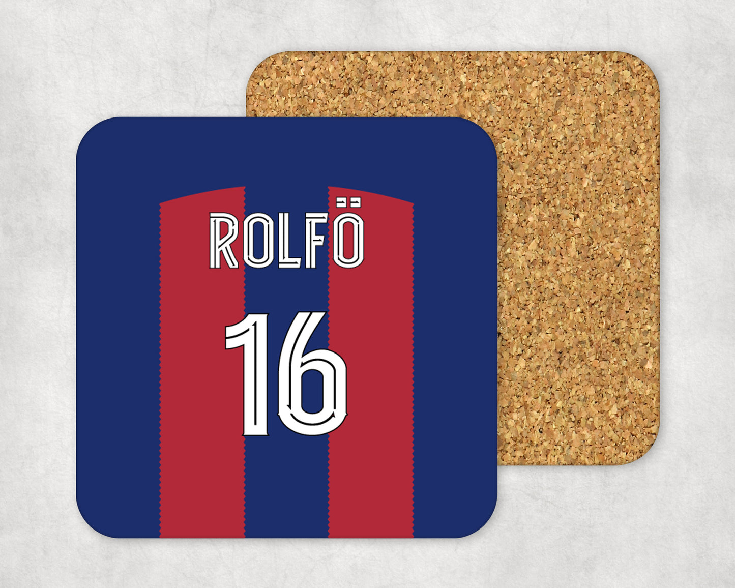 Barcelona Women Home Kit Coaster