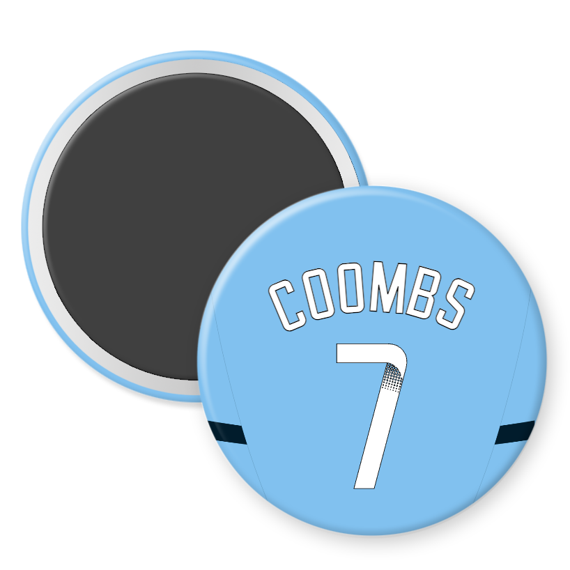 Man City Women Home Kit Player Fridge Magnets (24/25 KIT)