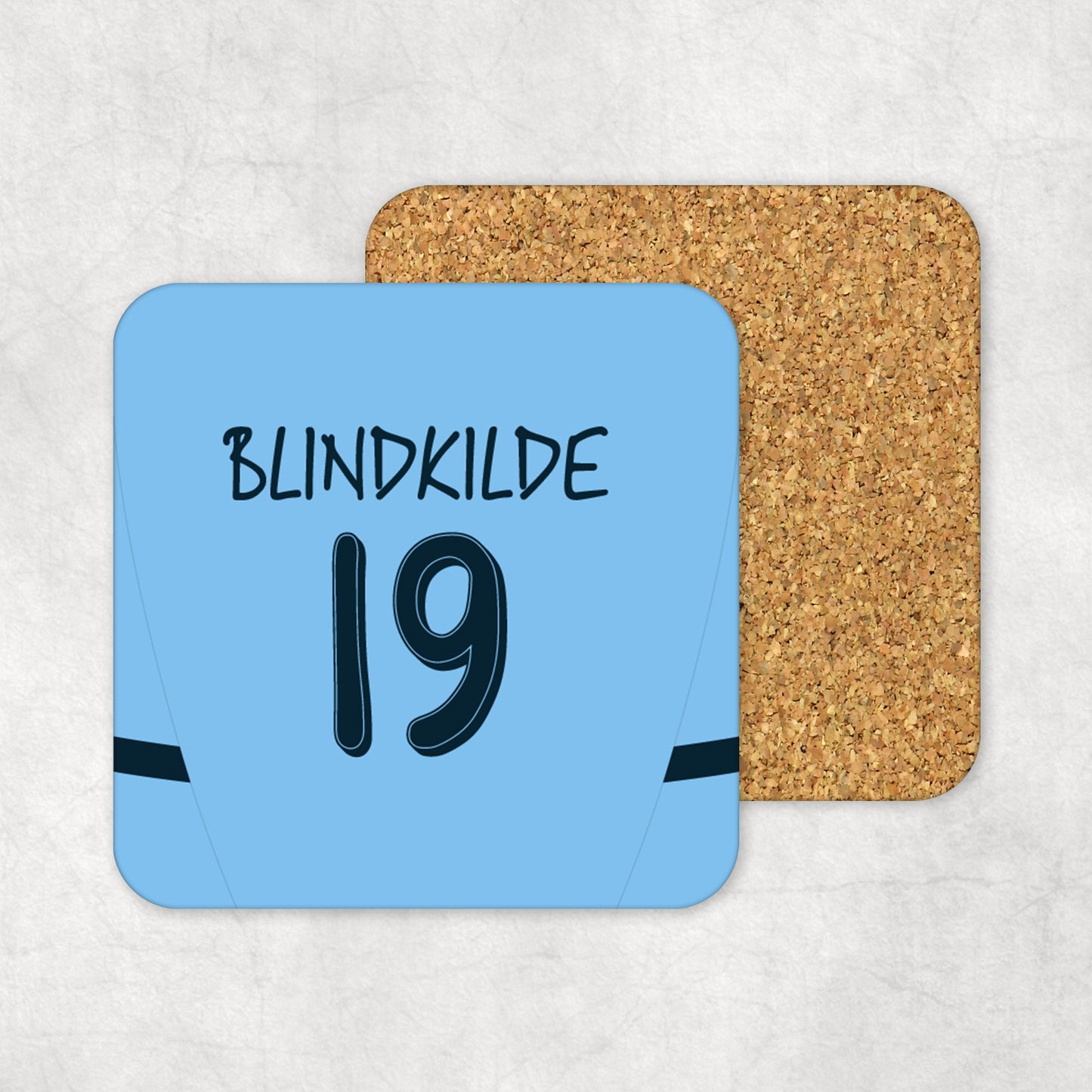 Man City Women Home Kit Coaster (24/25 Kit)