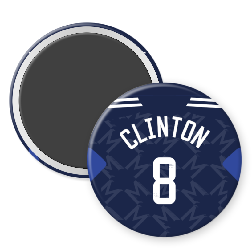 United Women Away Kit Player Fridge Magnets (24/25 KIT)