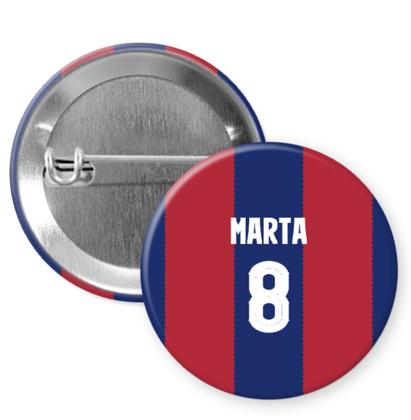 Barcelona Women Home Kit Player Badges