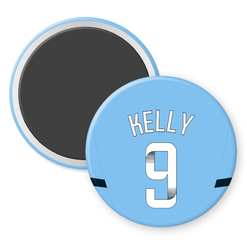 Man City Women Home Kit Player Fridge Magnets (24/25 KIT)