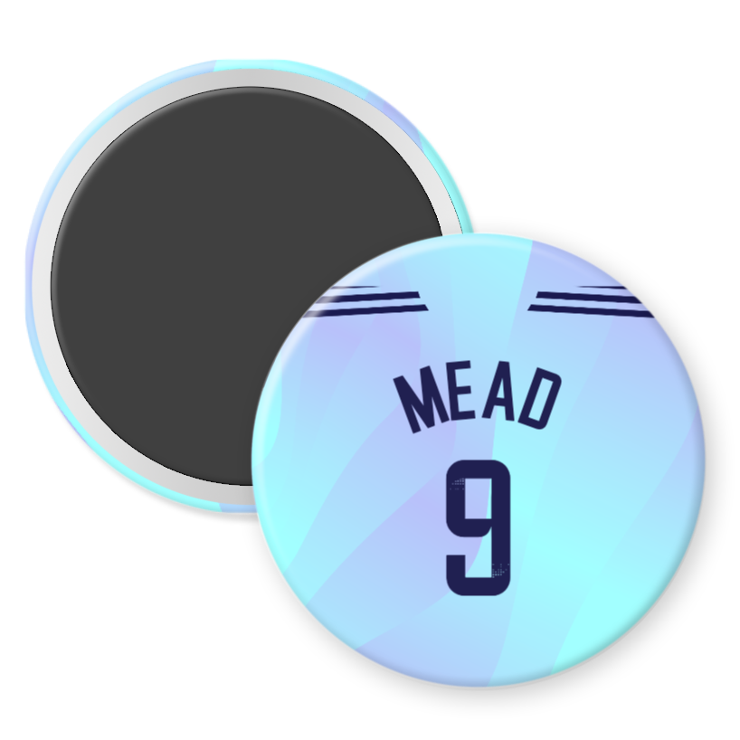 Arsenal Women Third Kit Player Fridge Magnets (24/25 Kit)