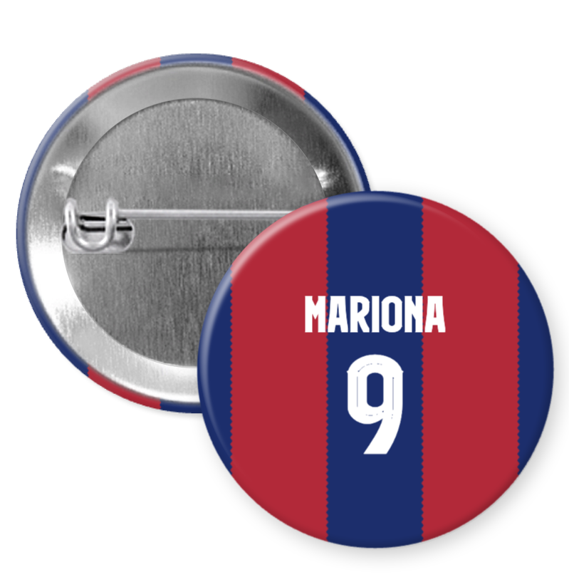 Barcelona Women Home Kit Player Badges