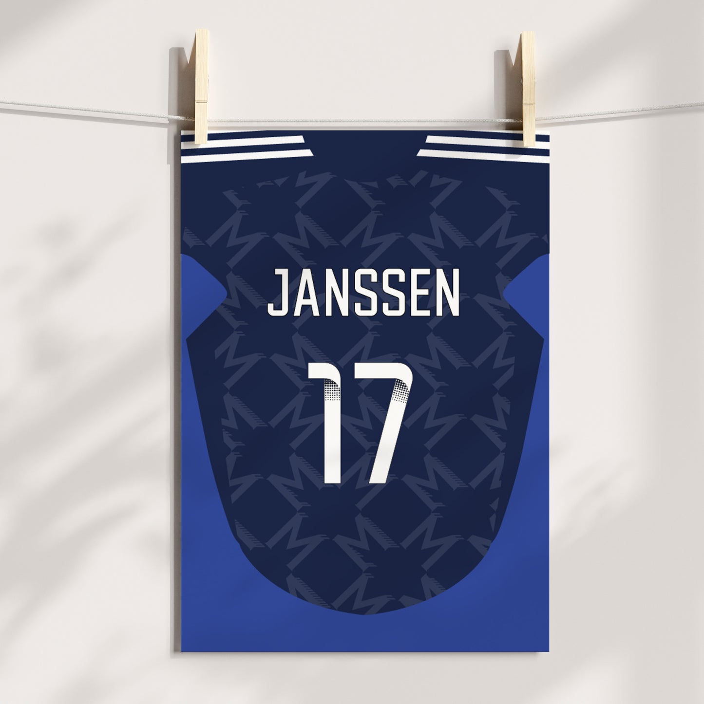 Man Utd Women Away Kit Poster (24/25 Kit)