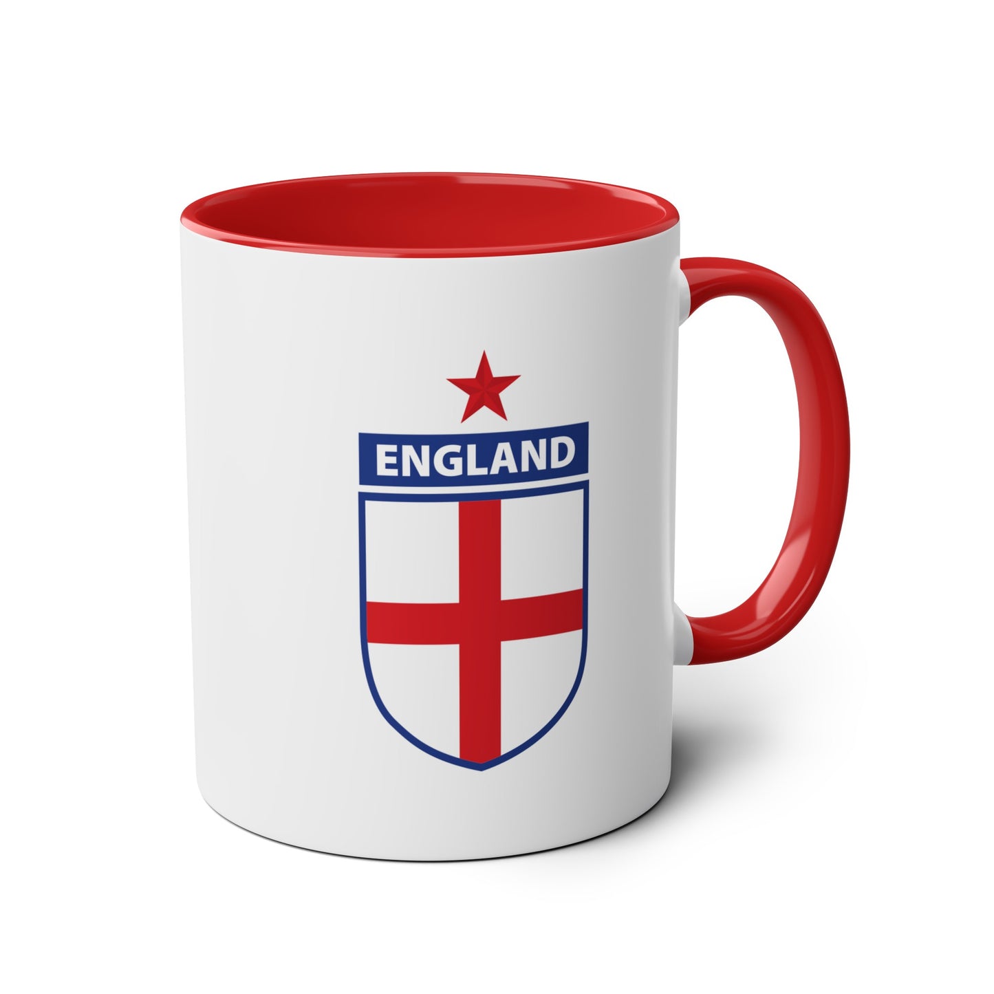 England Men Badge Two Tone Mug