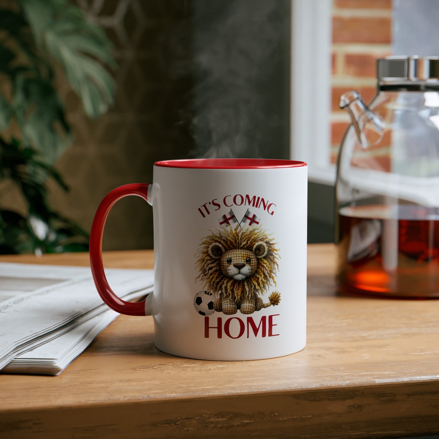 It's Coming Home Lion Two Tone Mug