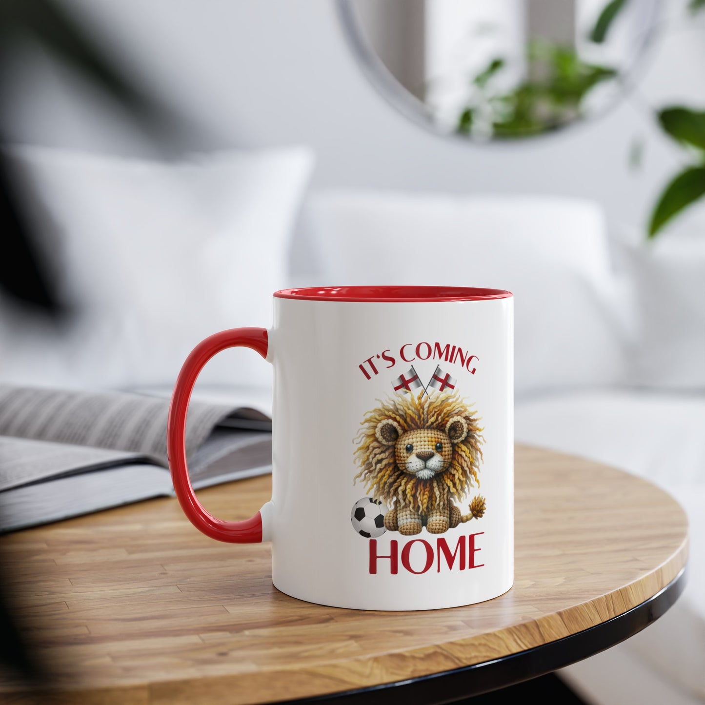 It's Coming Home Lion Two Tone Mug