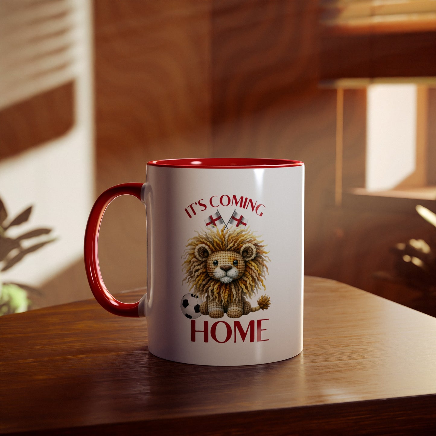 It's Coming Home Lion Two Tone Mug