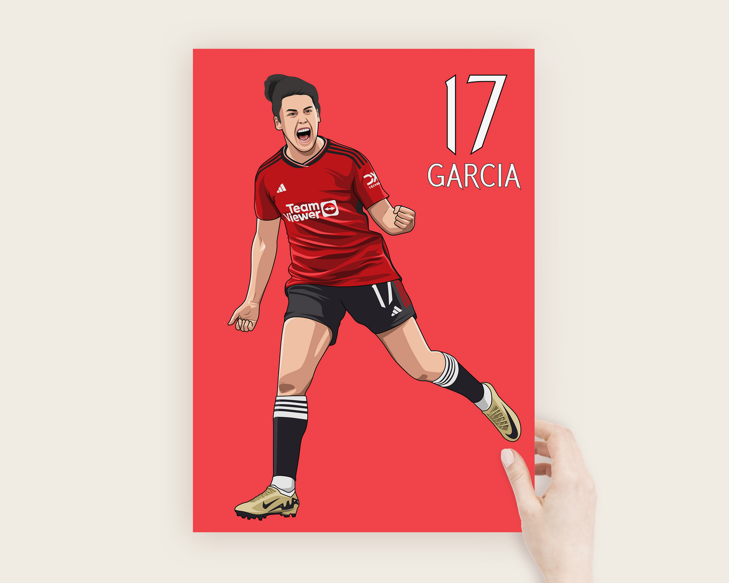 Lucia Garcia Illustrated Poster - The Cup Moments Collection
