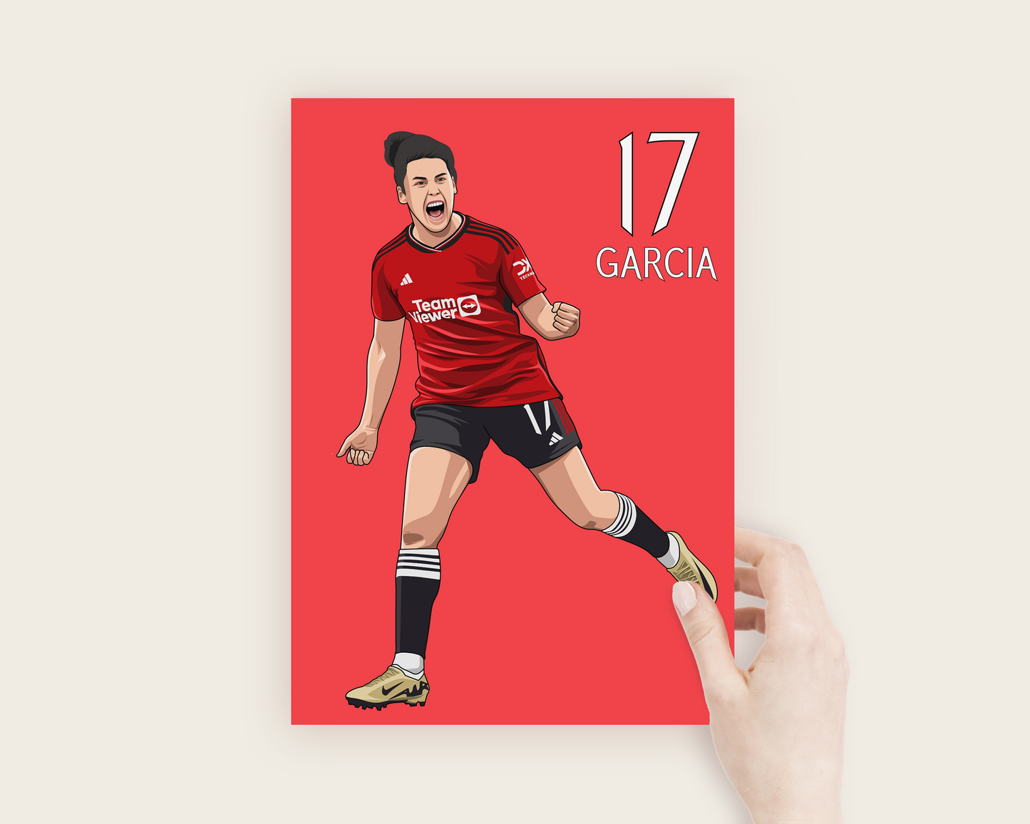 Lucia Garcia Illustrated Poster - The Cup Moments Collection