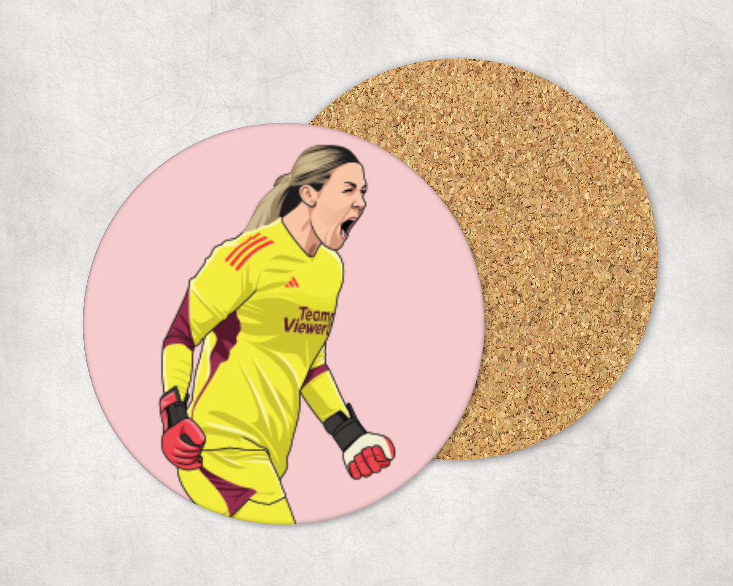 Mary Earps Coaster - The Cup Moments Collection