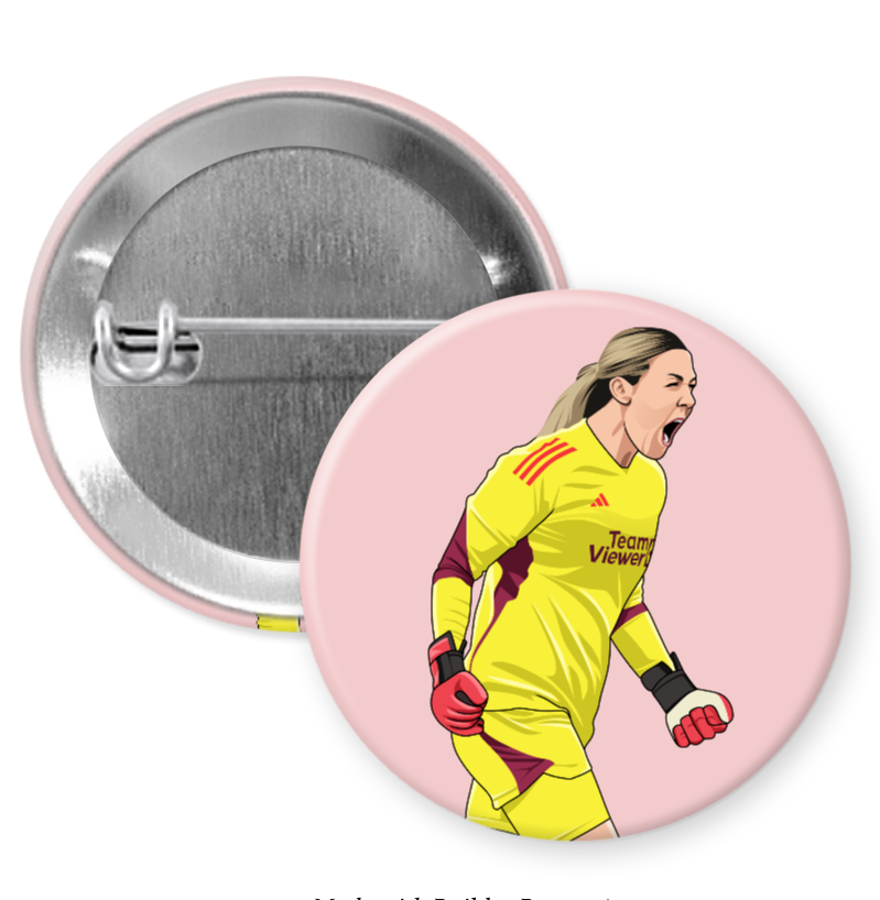 Mary Earps Badge - The Cup Moments Collection
