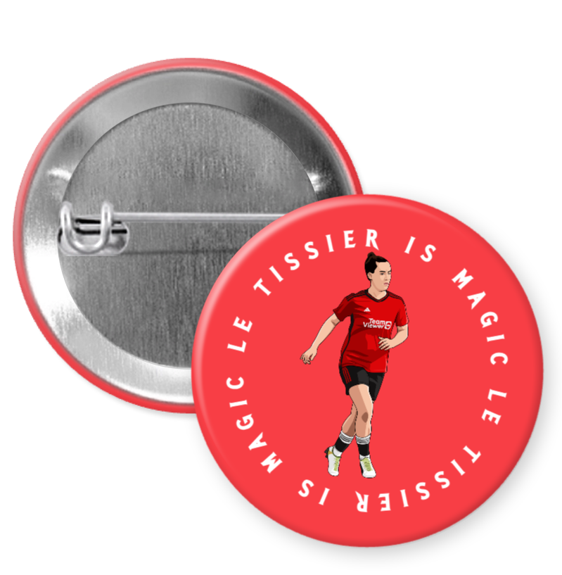 Maya Le Tissier Illustrated Badge