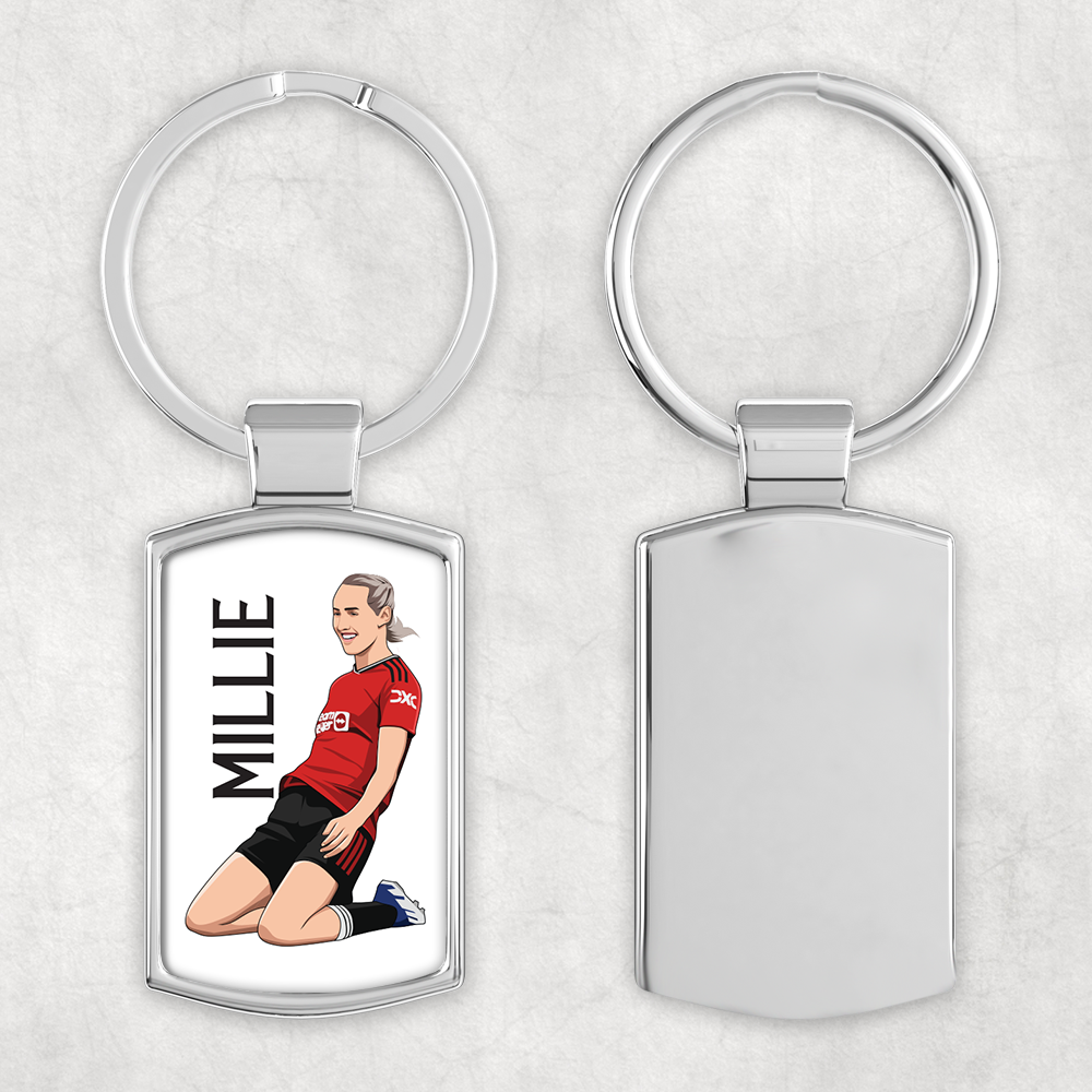 Millie Turner Illustrated Keyring