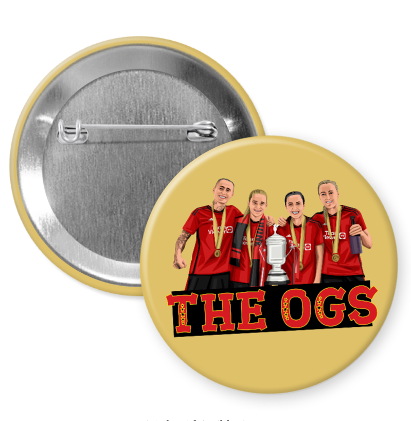 The OGs FA Cup Winners Illustrated Badge