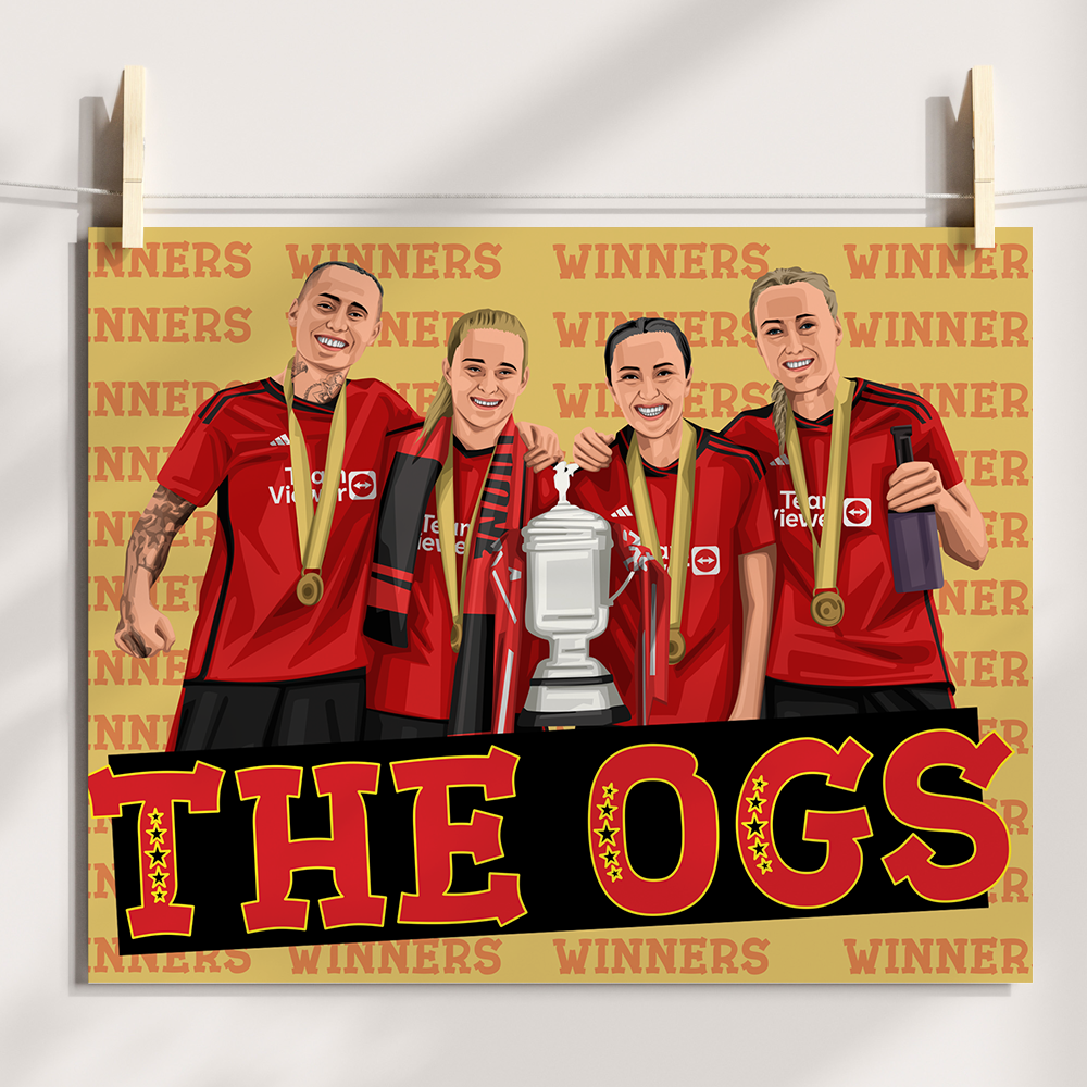 The OGs FA Cup Winners Poster