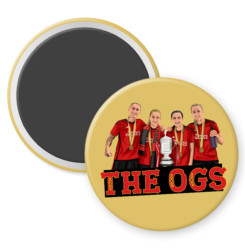 The OGs FA Cup Winners Fridge Magnet