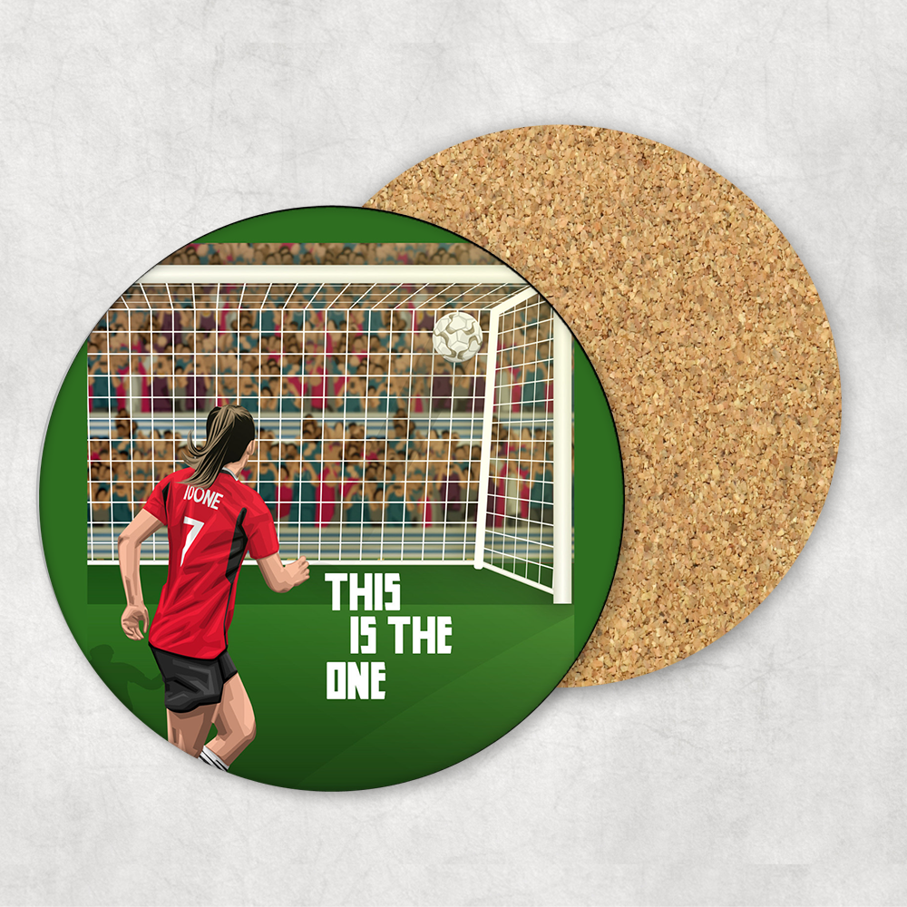 This is the One Ella Toone Coaster