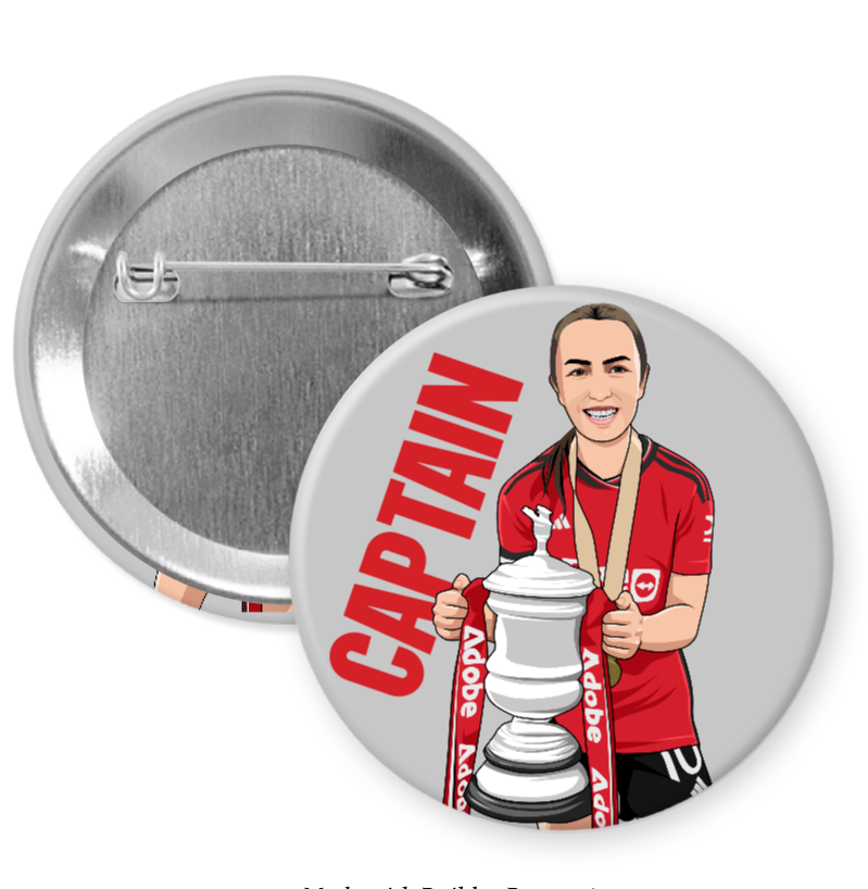 Captain Katie Zelem Illustrated Badge