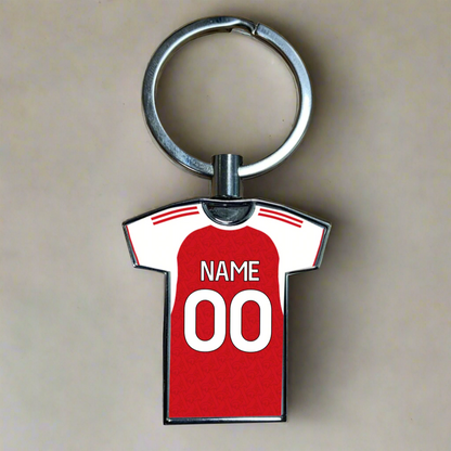 United Women Home Kit Shirt Metal Keyring (24/25 KIT) - RAINBOW EDITION