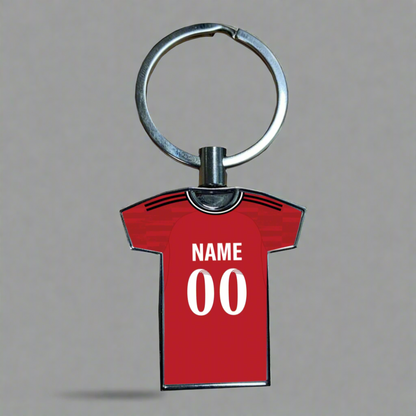 United Women Home Kit Shirt Metal Keyring (24/25 KIT) - RAINBOW EDITION