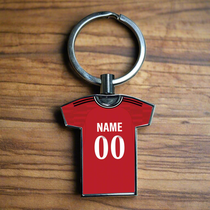 United Women Home Kit Shirt Metal Keyring (24/25 KIT) - RAINBOW EDITION