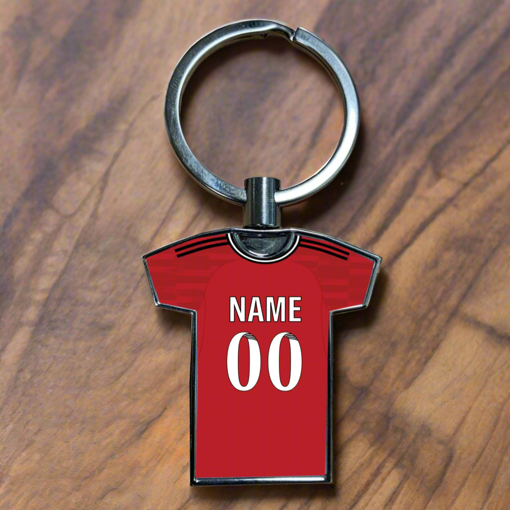 Chelsea Women Third Kit Shirt Metal Keyring (24/25 KIT) - White Lettering