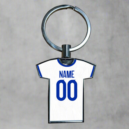 United Women Home Kit Shirt Metal Keyring (24/25 KIT) - RAINBOW EDITION