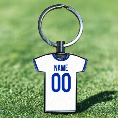 United Women Home Kit Shirt Metal Keyring (24/25 KIT) - RAINBOW EDITION