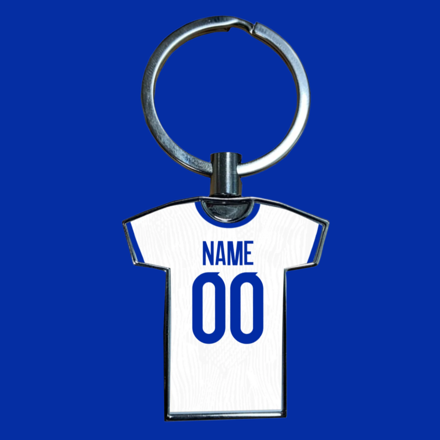 United Women Home Kit Shirt Metal Keyring (24/25 KIT) - RAINBOW EDITION