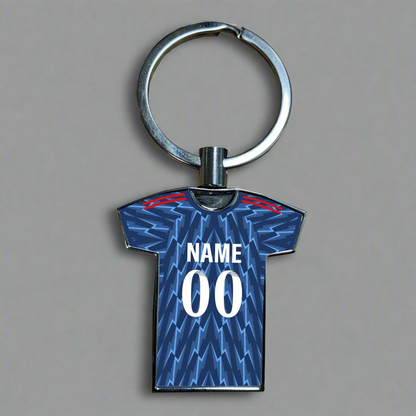 United Women Home Kit Shirt Metal Keyring (24/25 KIT) - RAINBOW EDITION