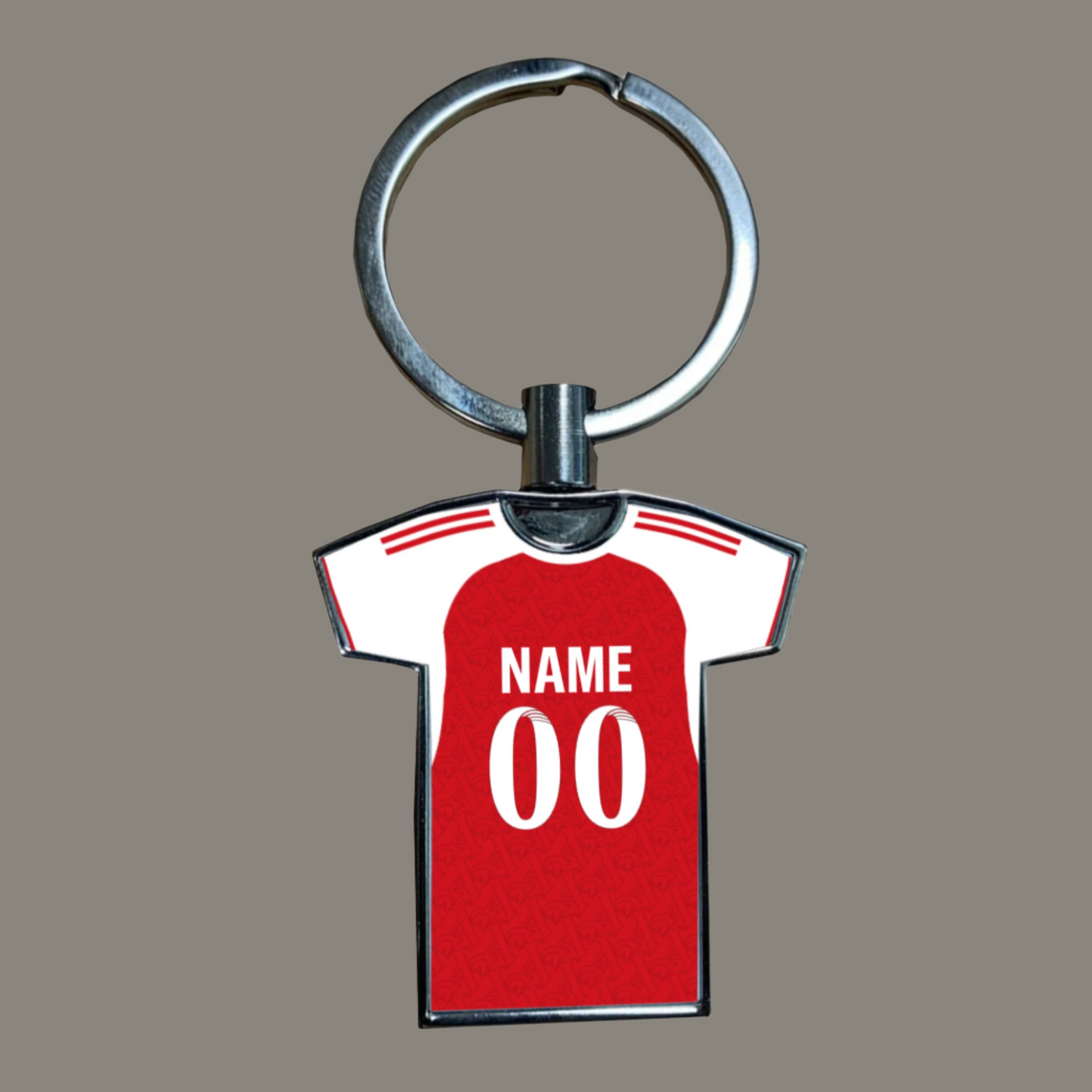 United Women Home Kit Shirt Metal Keyring (24/25 KIT) - RAINBOW EDITION