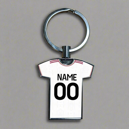 United Women Home Kit Shirt Metal Keyring (24/25 KIT) - RAINBOW EDITION