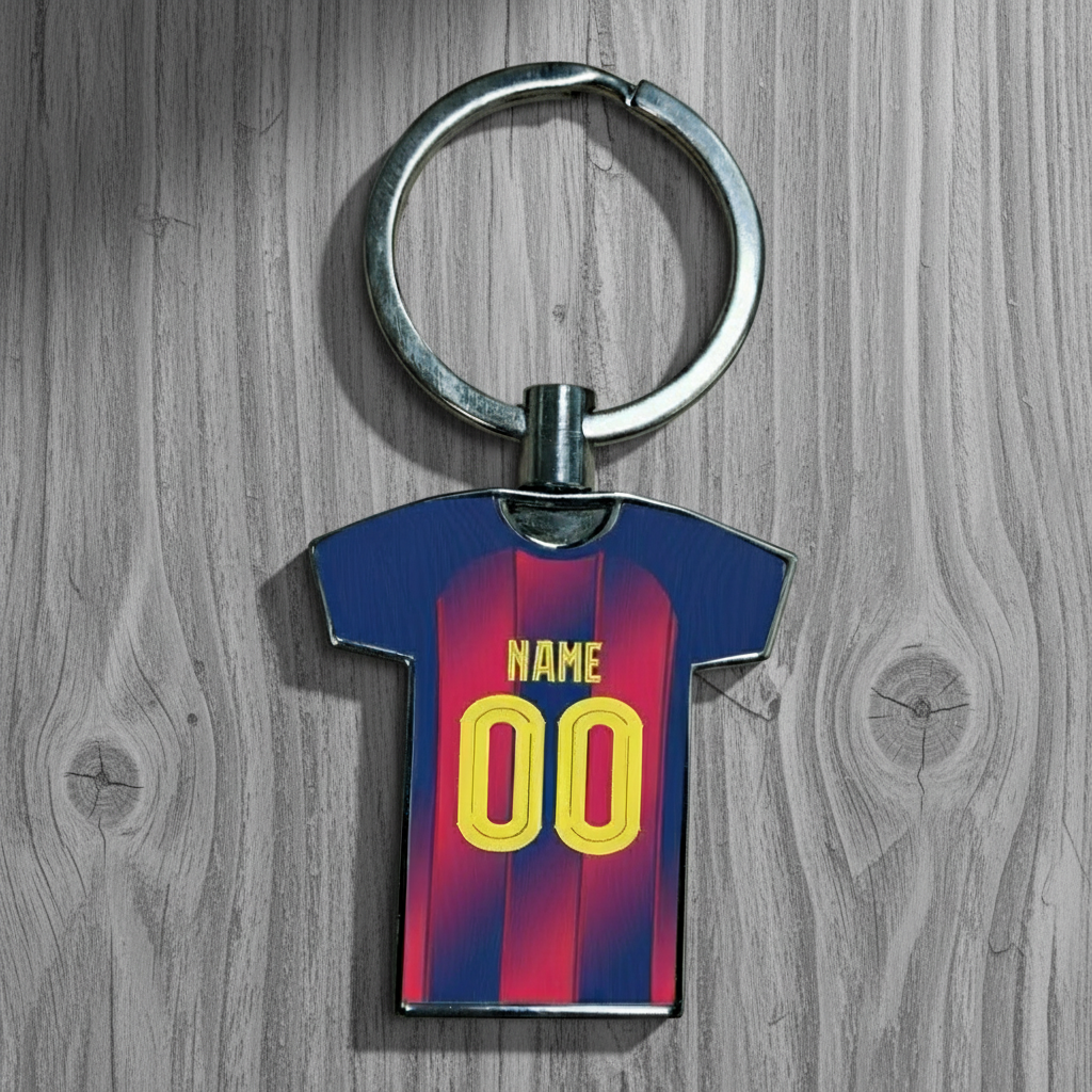 United Women Home Kit Shirt Metal Keyring (24/25 KIT) - RAINBOW EDITION