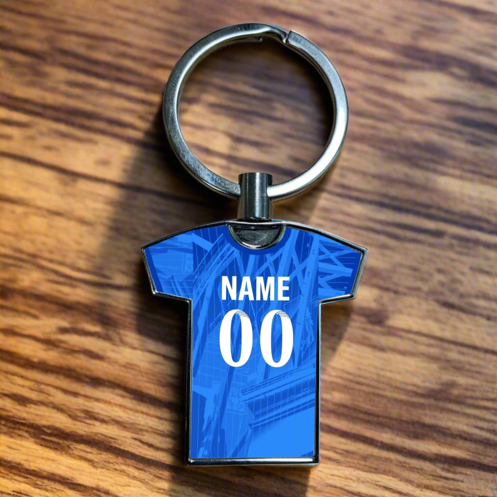 United Women Home Kit Shirt Metal Keyring (24/25 KIT) - RAINBOW EDITION