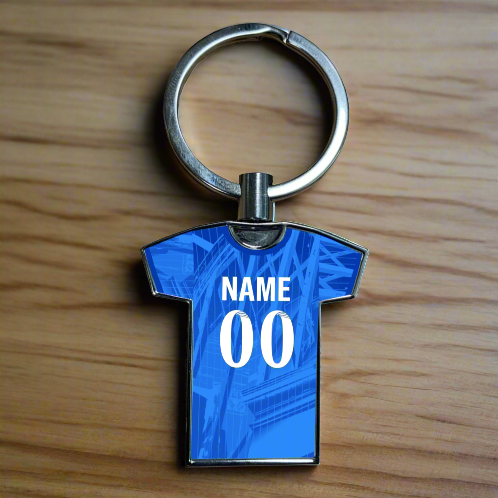 United Women Home Kit Shirt Metal Keyring (24/25 KIT) - RAINBOW EDITION