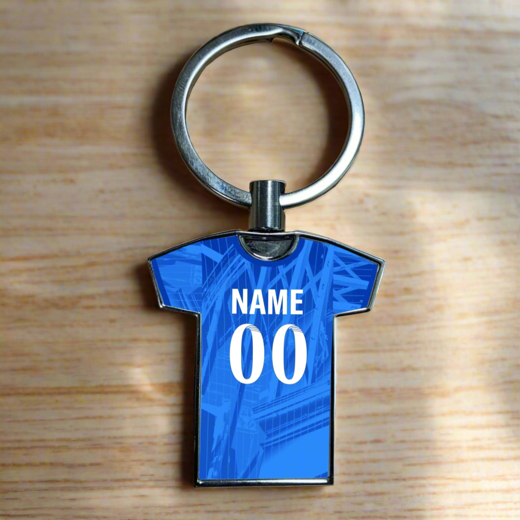 United Women Home Kit Shirt Metal Keyring (24/25 KIT) - RAINBOW EDITION