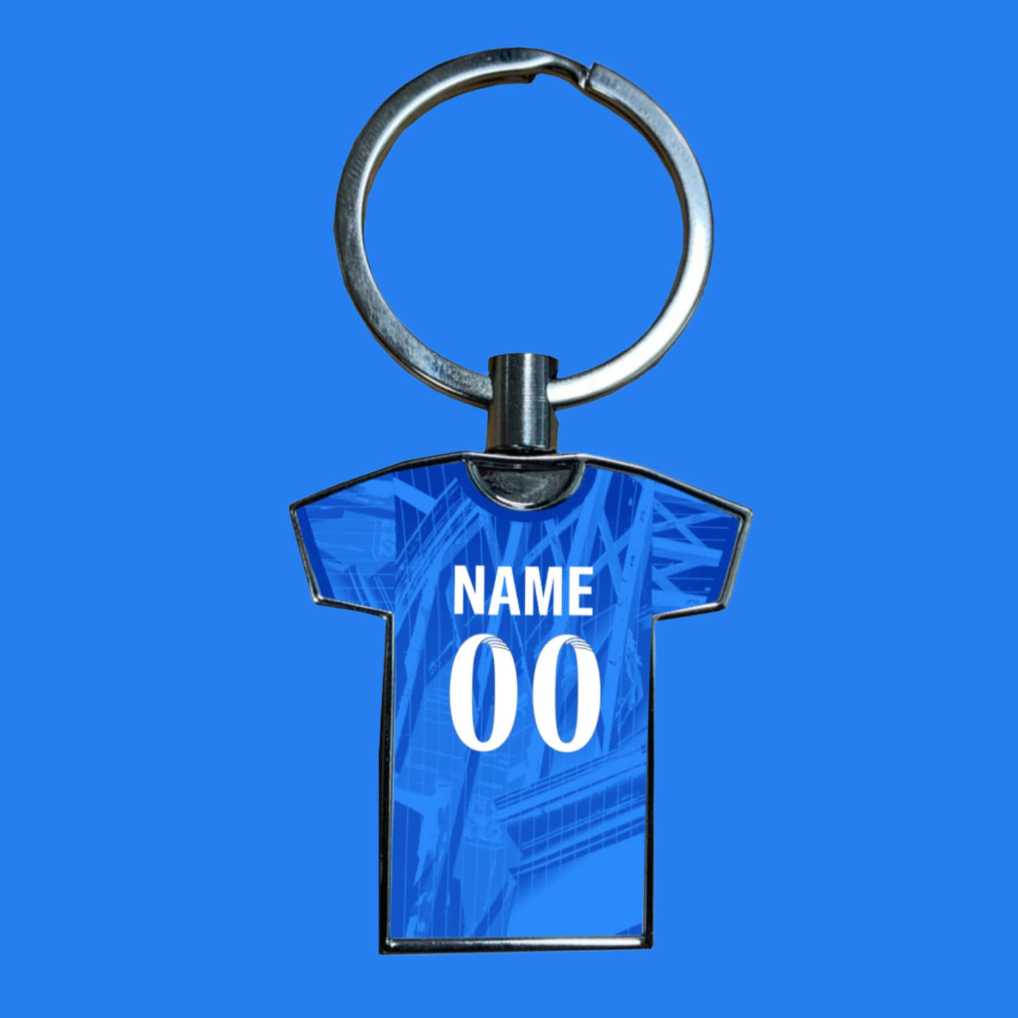 United Women Home Kit Shirt Metal Keyring (24/25 KIT) - RAINBOW EDITION