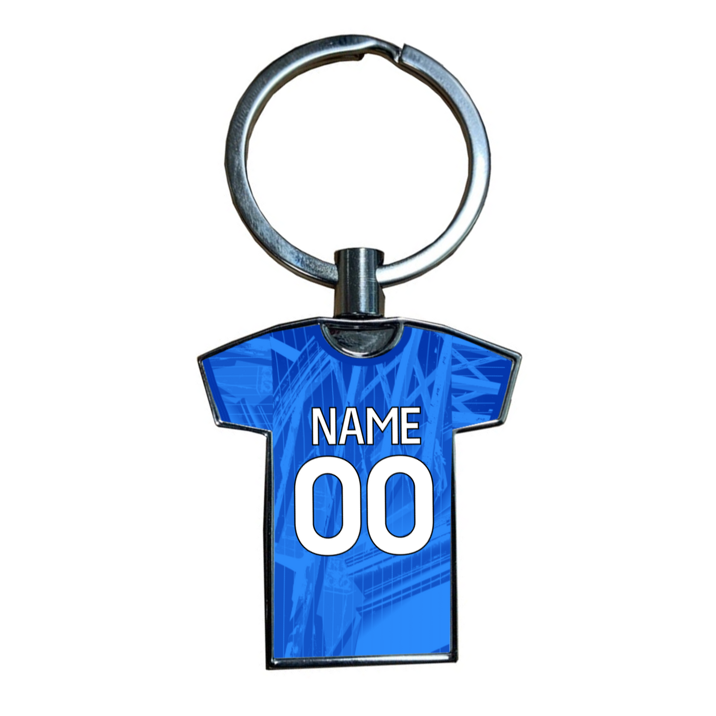 United Women Home Kit Shirt Metal Keyring (24/25 KIT) - RAINBOW EDITION