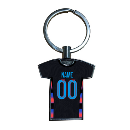 United Women Home Kit Shirt Metal Keyring (24/25 KIT) - RAINBOW EDITION