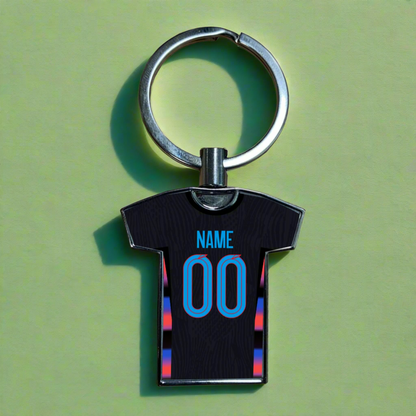 United Women Home Kit Shirt Metal Keyring (24/25 KIT) - RAINBOW EDITION