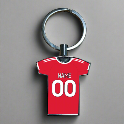 United Women Home Kit Shirt Metal Keyring (24/25 KIT) - RAINBOW EDITION