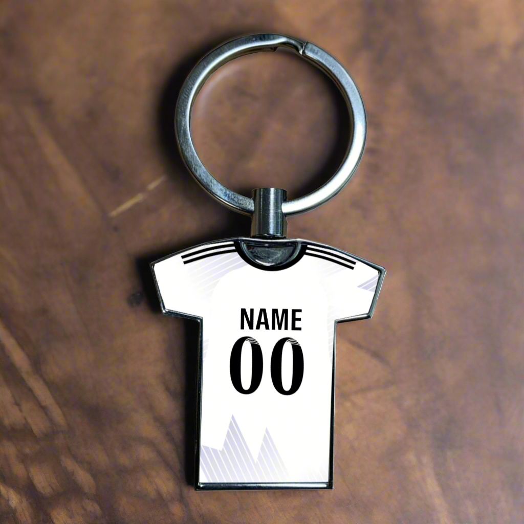 United Women Home Kit Shirt Metal Keyring (24/25 KIT) - RAINBOW EDITION