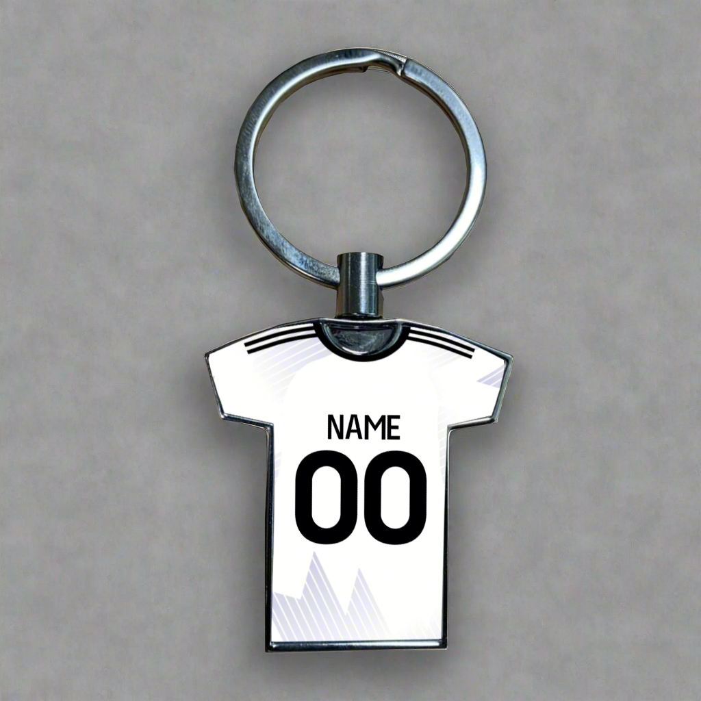United Women Home Kit Shirt Metal Keyring (24/25 KIT) - RAINBOW EDITION