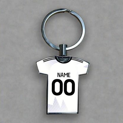 United Women Home Kit Shirt Metal Keyring (24/25 KIT) - RAINBOW EDITION
