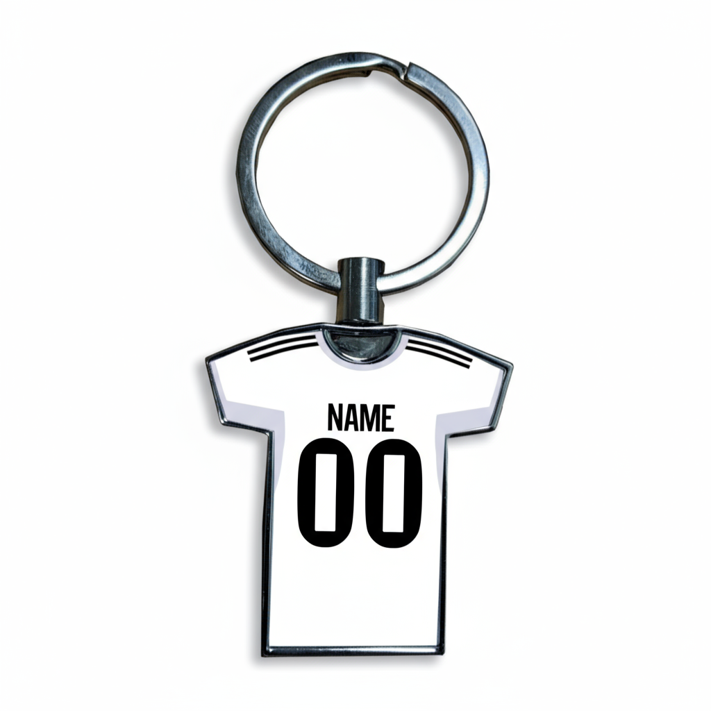 United Women Home Kit Shirt Metal Keyring (24/25 KIT) - RAINBOW EDITION