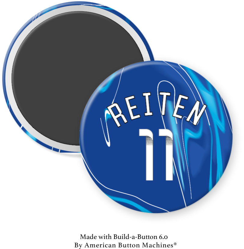 Chelsea Women Home Kit Player Fridge Magnets (24/25 Kit)