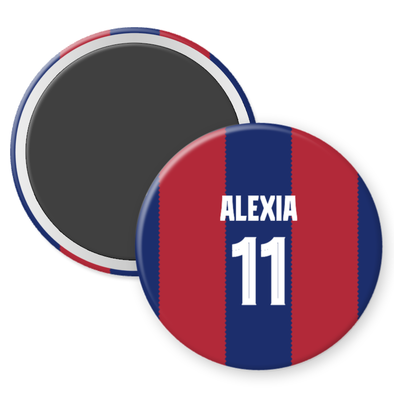 Barcelona Women Home Kit Player Fridge Magnets