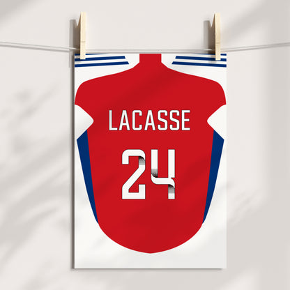 Arsenal Women Home Kit Poster (24/25 Kit)